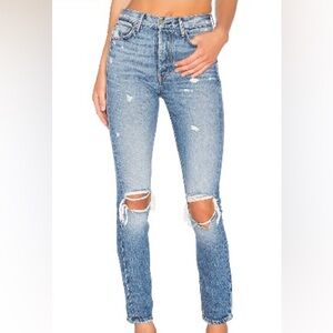 GRLFRND Karolina High Rise Jean in “I Put a Spell on You” Size 23